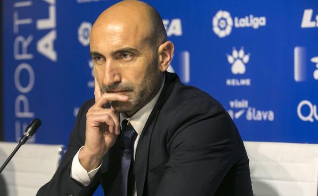 Abelardo, en rueda de prensa. /EFE