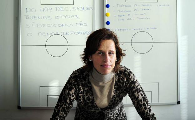 La psicóloga María Ruiz de Oña.