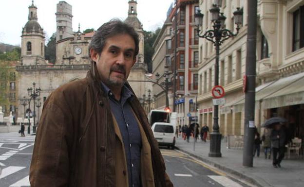 Peio Urizar, en una foto de archivo, en Bilbao.