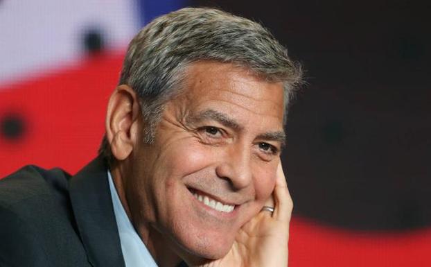 El actor George Clooney en una conferencia en el Festival de Toronto.