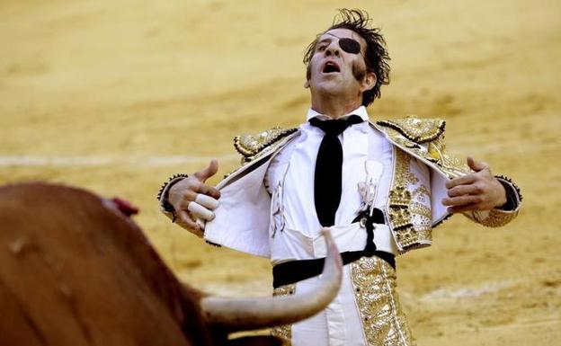 Padilla durante una corrida.
