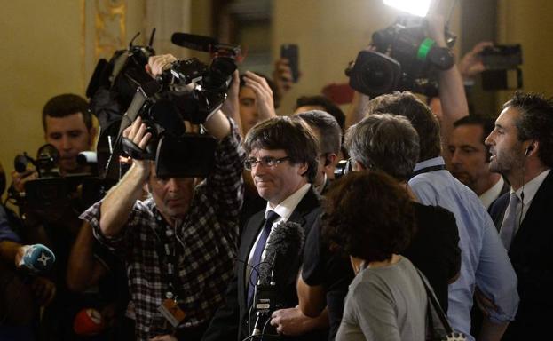 Carles Puigdemont./Afp