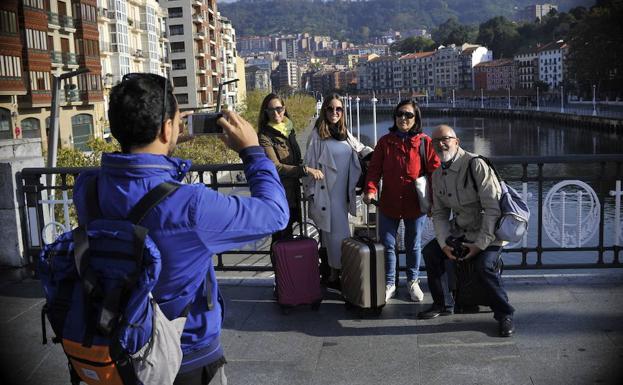 Turistak, Bilbon./Ignacio Pérez