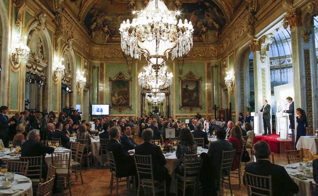 El Casino de Madrid acogió el acto del Premio Vocento al Liderazgo Empresarial./Alberto Ferreras