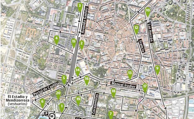 Gráfico con el recorrido de la Media. /Josemi Benítez