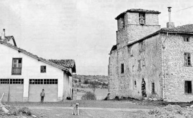 El pueblo de Antezana de Foronda, el pasado siglo.