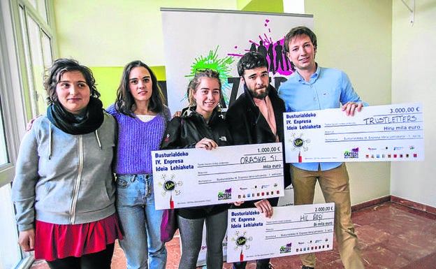 Busturialdea premiará también en 2018 las ideas de jóvenes emprendedores. / M. SALGUERO
