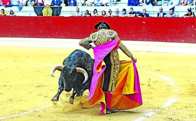 El Iradier Arena no volverá albergar toros hasta 2020, al menos./Iosu Onandia