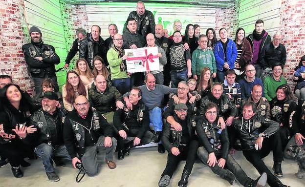 5.100 euros de solidaridad motera para Gorabide