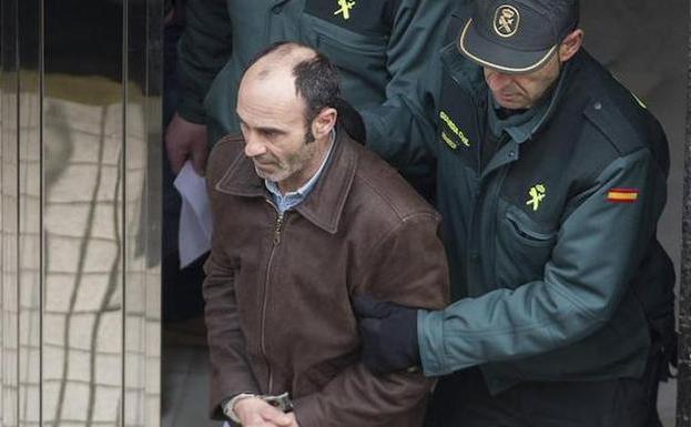 Javier Ledo, el lunes antes de ser llevado a prisión. /Damián Arienza