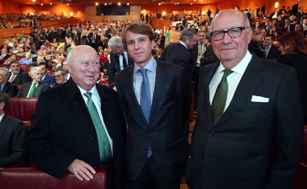 Víctor Urrutia, Juan Urrutia y José Ignacio Berroeta. /Jordi Alemany