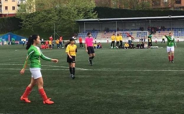 Partido de un equipo de Kimuak./KIMUAK