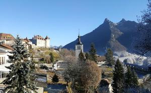 Gruyères, en el cantón suizo de Friburgo./
