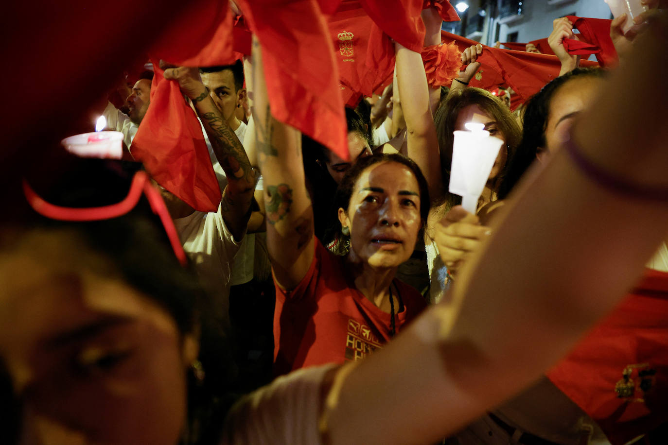 Fotos Pamplona Despide Los Sanfermines Entonando El Pobre De Mi El