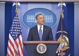 Barack Obama, tras la reunión con los líderes del Congreso. / Mandel Ngan (Afp) | Atlas/