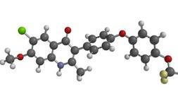 Estructura molecular del nuevo medicamento ELQ-300. IMAGEN: Michael Riscoe./