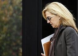 La infanta Cristina, en Barcelona a principio de mes. / A. Dalmau (Efe)/