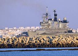 El HMS Illustrious, en Rota. / Efe | Vídeo: Atlas/