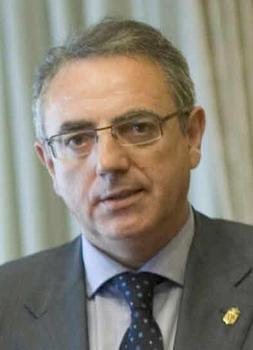El presidente del Gobierno de Navarra, Miguel Sanz. /Archivo/
