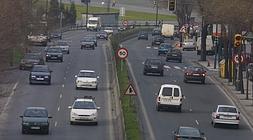 Lugar en el que el conductor dobló el límite de velocidad. /E.C./