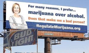 Un cartel pro-legalización en Denver, Colorado./ Rick Wilking/