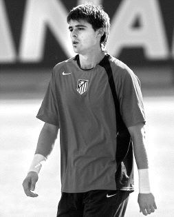 Iván Cuéllar, portero extremeño, del Atlético de Madrid espera jugar cedido en otro equipo. / EL CORREO/