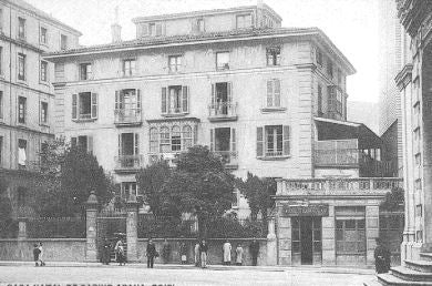 ORIGEN. La sede del PNV se levanta en los terrenos donde estuvo la casa de Sabino Arana. / EL CORREO/