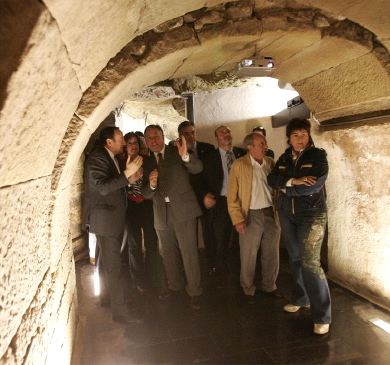 El Centro Sensorial del Vino fue inaugurado ayer. / S. ESPINOSA/