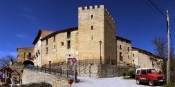 Panorámica de parte del pueblo visto desde el parque de juegos en el que se divierten los más pequeños. / FOTOS: EDUARDO ARGOTE/