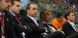 Rafa Pueyo, Txus Vidorreta, Gorka Arrinda y JJ Davalillo siguen la primera semifinal.'/