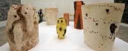 Obras del artista mallorquín instaladas en el pabellón español de la Bienal./ AFP/