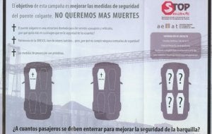 Mensaje que ayer apareció buzoneado en hogares de Portugalete y Getxo. :: EL CORREO/