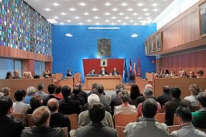 Los plenos cambiarán su horario habitual hasta ahora y se celebrarán por la tarde. ::
MITXEL ATRIO/