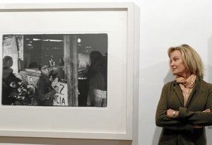 Jessica Lange muestra sus fotografías en la Casa de América de Madrid hasta el 20 de mayo. ::
EFE/