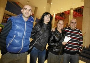 Javi Gutiérrez, Ainhoa Alvarado, Virginia Castilla y Enrique Jiménez./