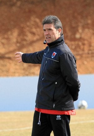 Gonzalo Arconada, durante su etapa al frente del Numancia. :: MIKEL FRAILE/