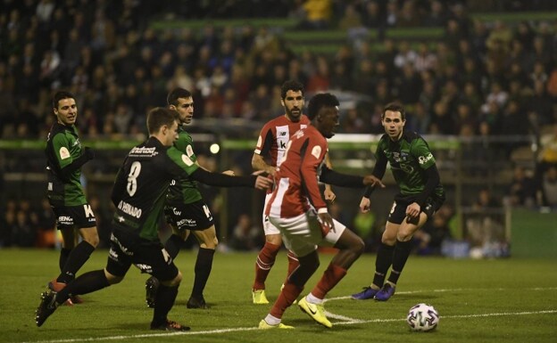 El Athletic jugó contra el Sestao en la Copa en enero de 2020, cuando ganó 0-4. /luis ángel gómez