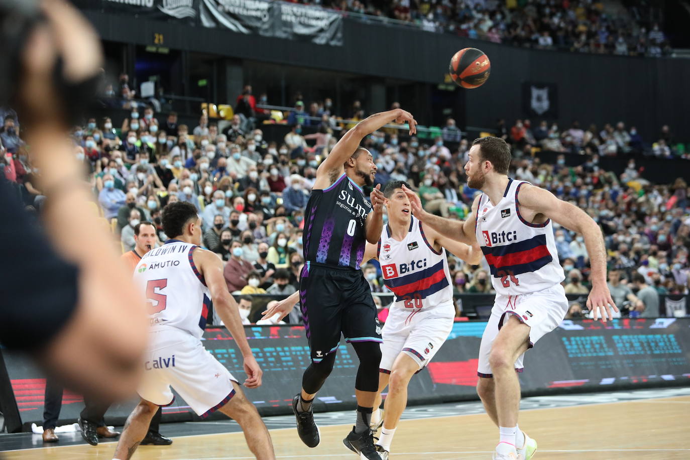 Las imágenes del Bilbao Basket - Baskonia