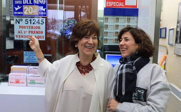 Azcarreta reparte 1,4 millones por un quinto y el número posterior al segundo premio