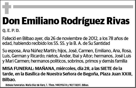 RODRIGUEZ RIVAS,EMILIANO