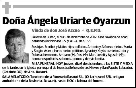 URIARTE OYARZUN,ANGELA
