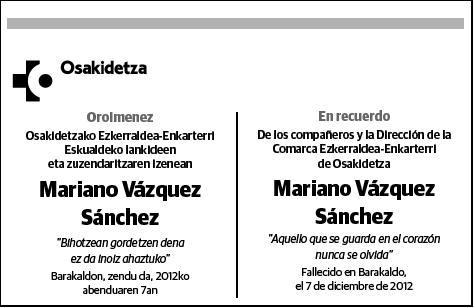 VAZQUEZ SANCHEZ,MARIANO