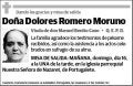 ROMERO MORUNO,DOLORES