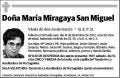 MIRAGAYA SAN MIGUEL,MARIA