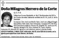HERRERO DE LA CORTE,MILAGROS