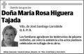 HIGUERA TAJADA,MARIA ROSA