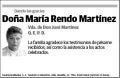 RENDO MARTINEZ,MARIA