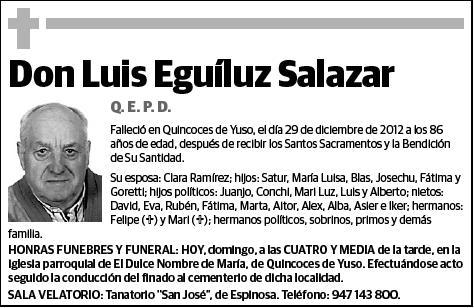 EGUILUZ SALAZAR,LUIS