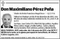 PEREZ PEÑA,MAXIMILIANO