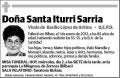 ITURRI SARRIA,SANTA